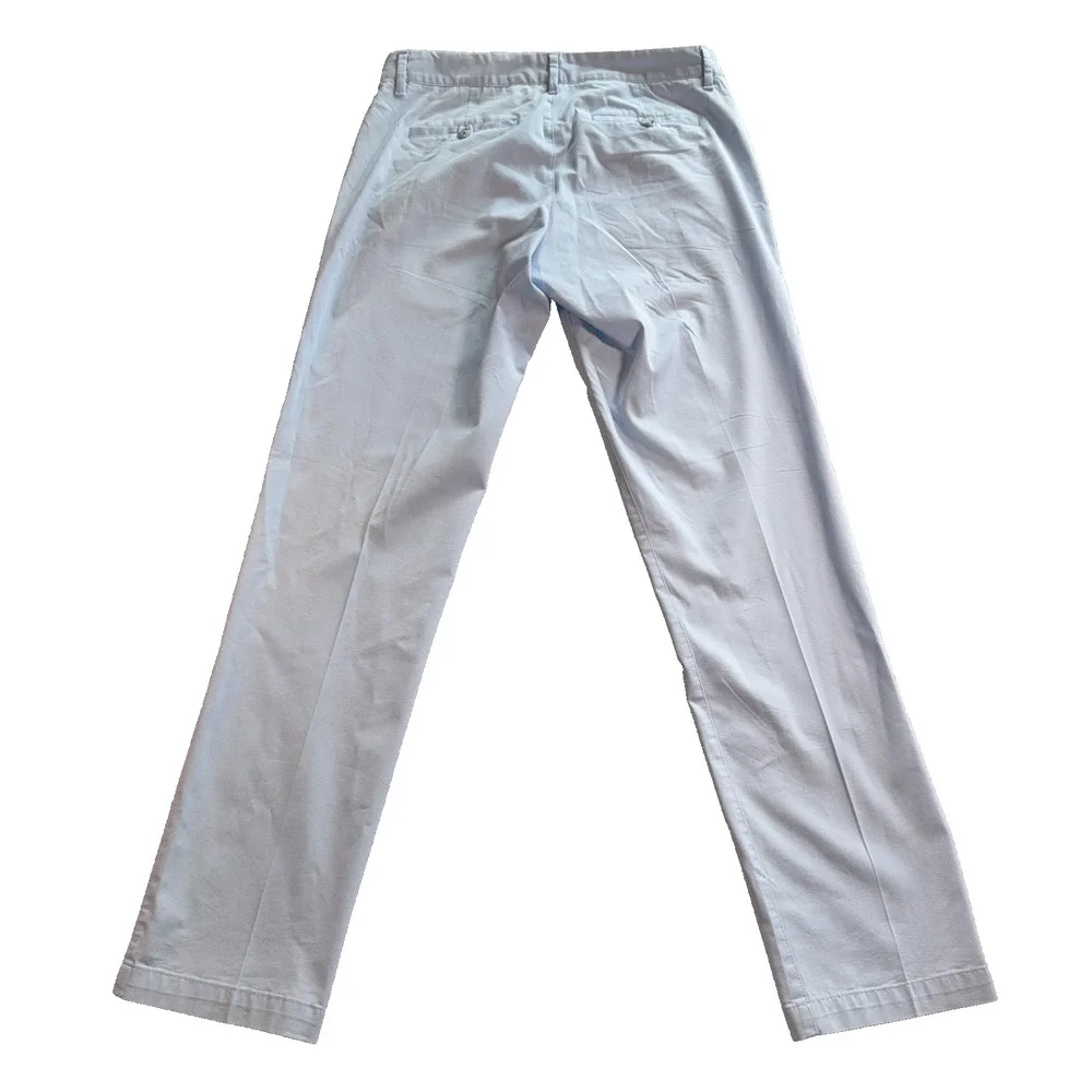 Bonobos Chino Pants Mens 30x32 Light Blue Flat Front Casual Preppy